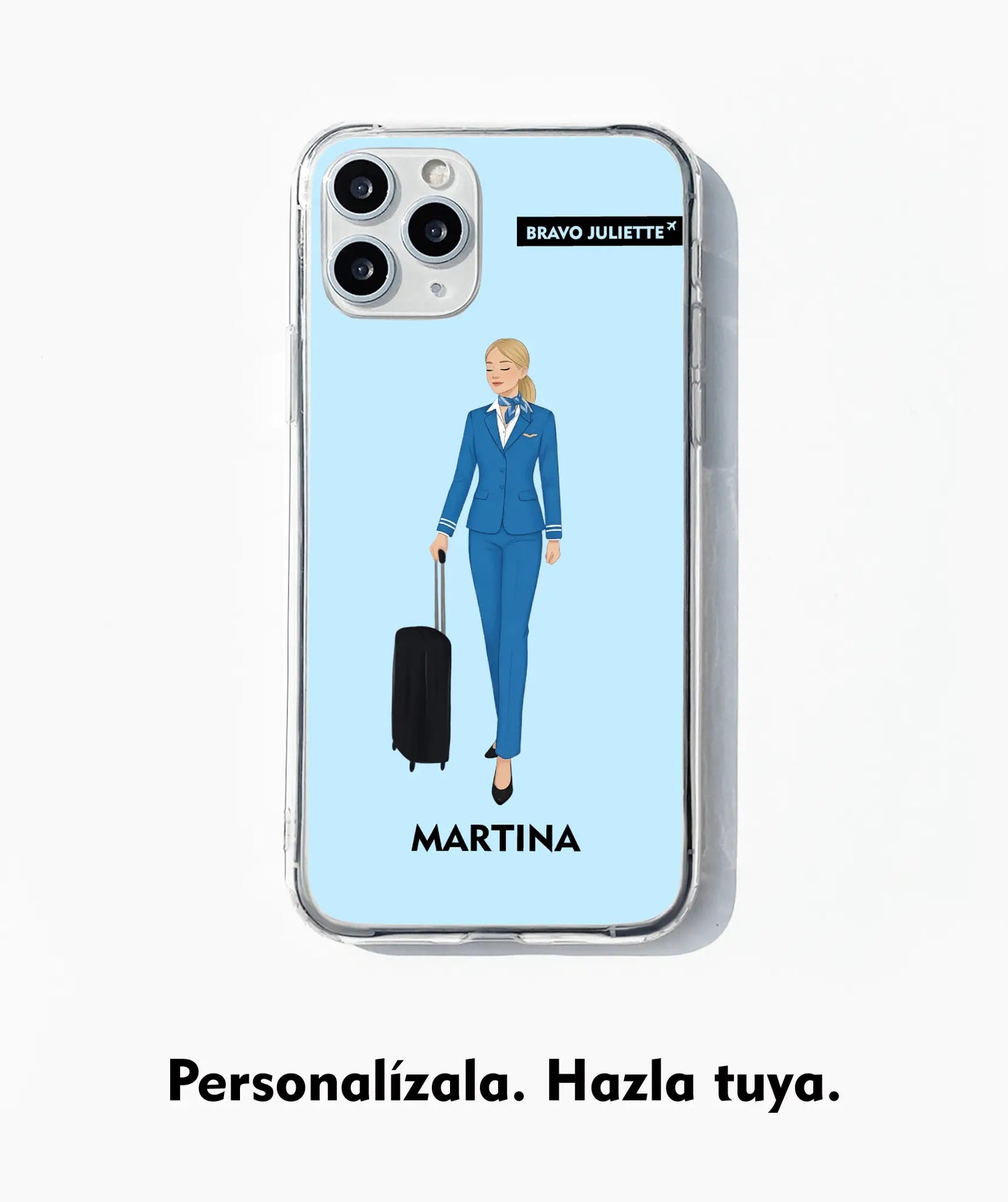 KLM Purser Lady Phone Case