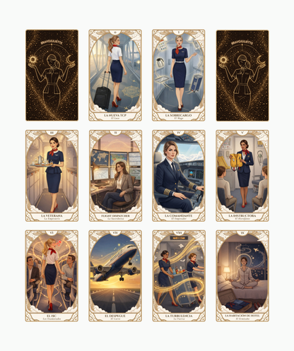 The Aviation Tarot (22 Arcanos Mayores)