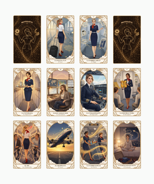 The Aviation Tarot (22 Arcanos Mayores)