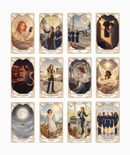 The Aviation Tarot (22 Arcanos Mayores)
