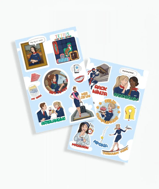Pack de Stickers - Cabin Crew Life